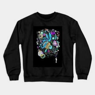 MY CRAZY BRAIN Crewneck Sweatshirt